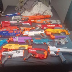 NERF BLASTER LOT (WELL USED)