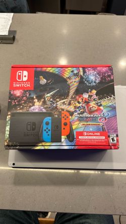 New Nintendo Switch Mario Kart 8 Deluxe Bundle