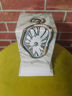 Rare Royal Dux Dali Clock