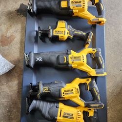 Dewalt 20v Max Sawzalls 