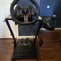 G29 Logitech Steering Wheel, Shifter, Pedals And Stand (ps/pc)