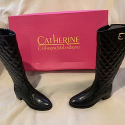 CATHERINE MALANDRINO Women’s Black Boots SIZE 6