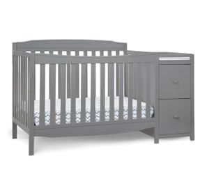 Crib and changing table