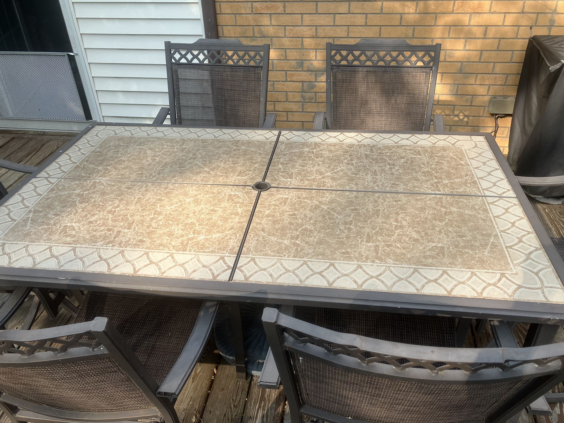 Outside Patio Table And Chairs