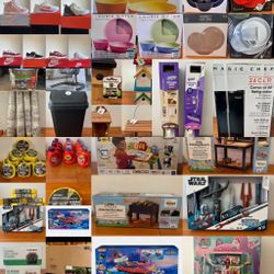 Toys, Tools, Furniture, Equipment, Supplies, And Much More!