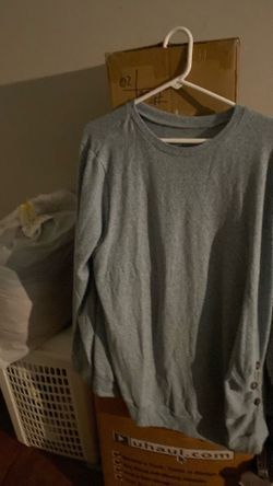 Gray long sleeves ladies shirt