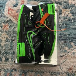 Nike Air Rubber Dunk x Off White - Green Strike Size 10.5 M