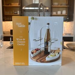 Wine and cheese caddy sale