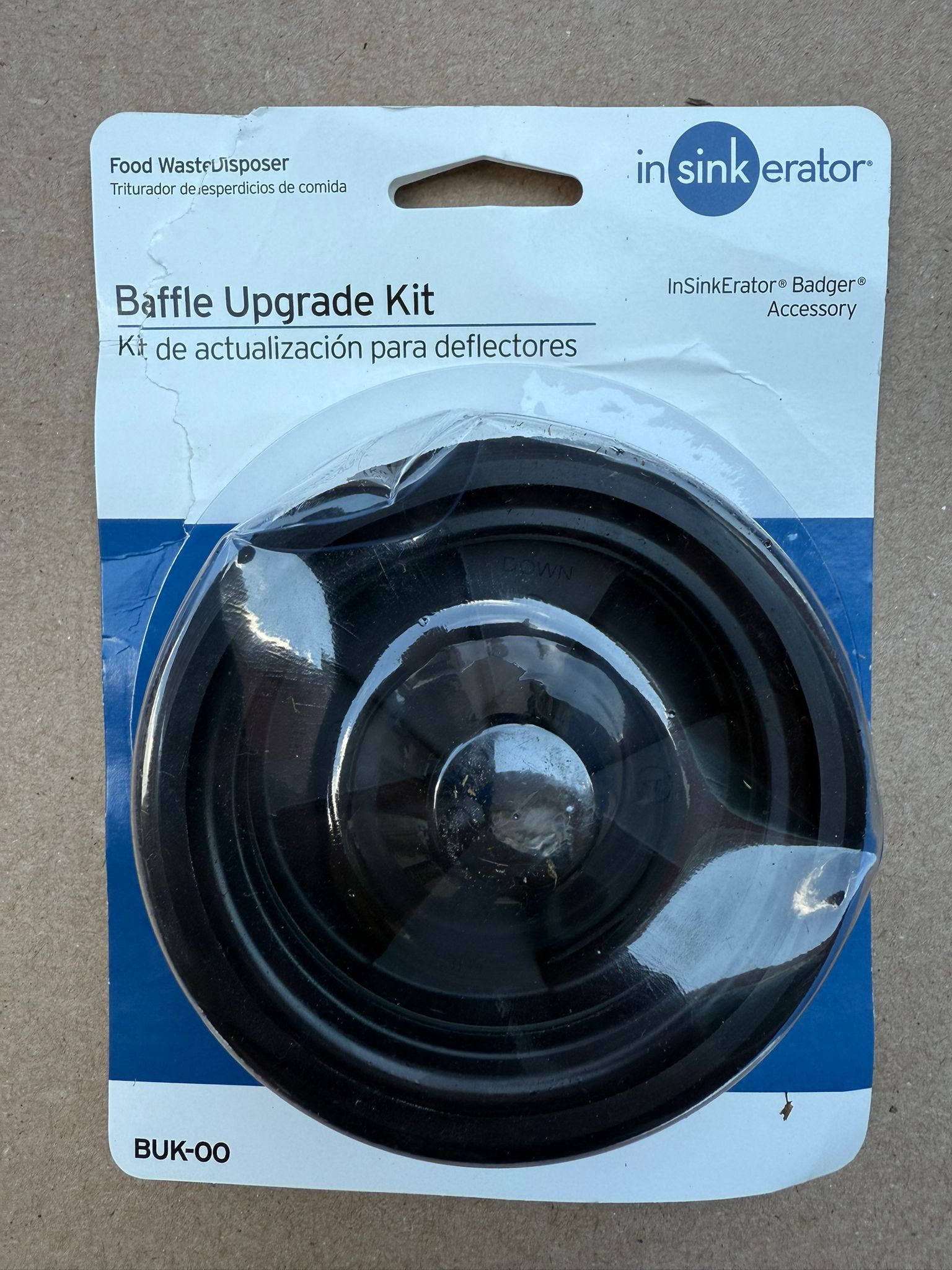 InSinkErator Baffle Upgrade Kit – Garbage Disposal Accessory
