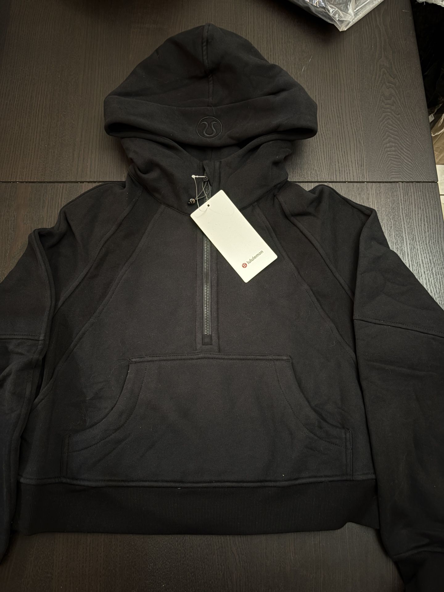 Black Lululemon scuba hoodie  Size M/L
