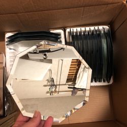 Octagon mirror 8 inches