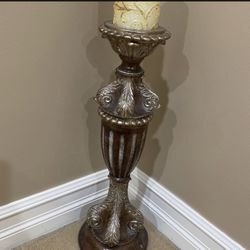 Candle Holder With Candle