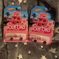 Barbie Hotwheels cars