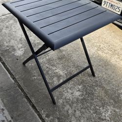 Sturdy Black Metal Table 