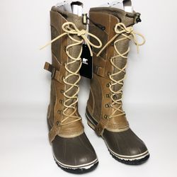New in Box Sorel Conquest Carly Winter Boots Womens size 8.5