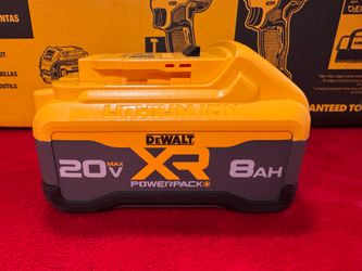 Brand New, Dewalt 8ah XR Powerpack