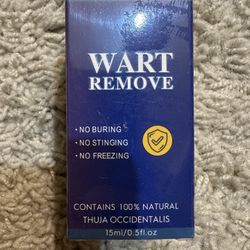 Wart Remover, Fast Action Wart Removal, Maximum Strength Salicylic Acid Wart Liquid, with Natural Ingredients, for All Wart Types, Including Genital, 