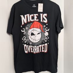 NEW Nightmare Before Christmas Jack Skellington T-Shirt