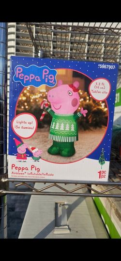 Peppa Pig Christmas Inflatable
