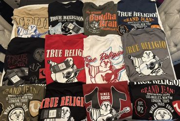 Mens S M L Xl True Religion Shirts 