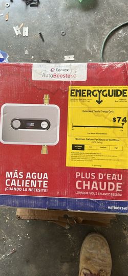 Eemax AutoBooster Tankless Electric Water Heater