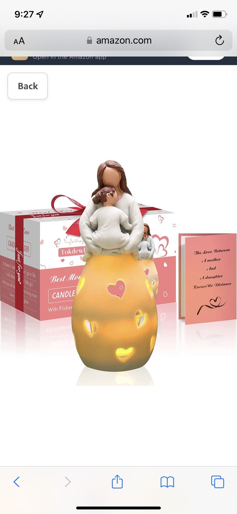 Candle Holder Statue