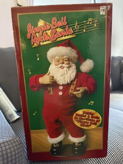 Vintage Dancing Santa