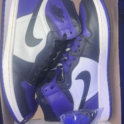 Jordan 1 retro high og court purple