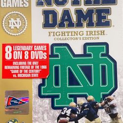 DVDs of Notre Dame Football’s 8 Best Games 