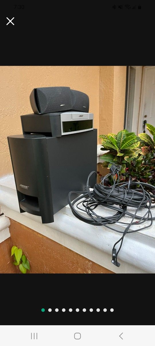 Bose 321 Series 1 System With Remote Control 