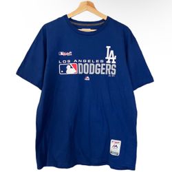 LOS ANGELES DODGERS TEE SIZE X-LARGE