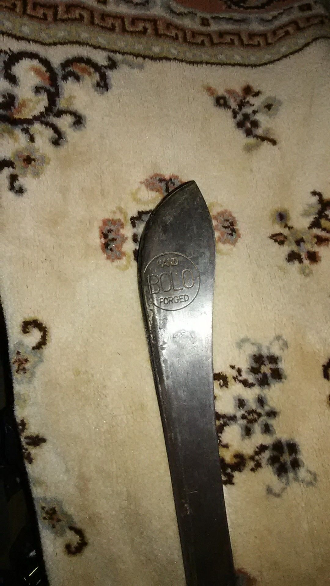 Hand forged Bolo machete from japan