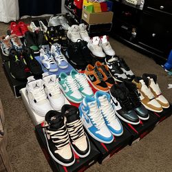 Sneaker Collection Size 11-12
