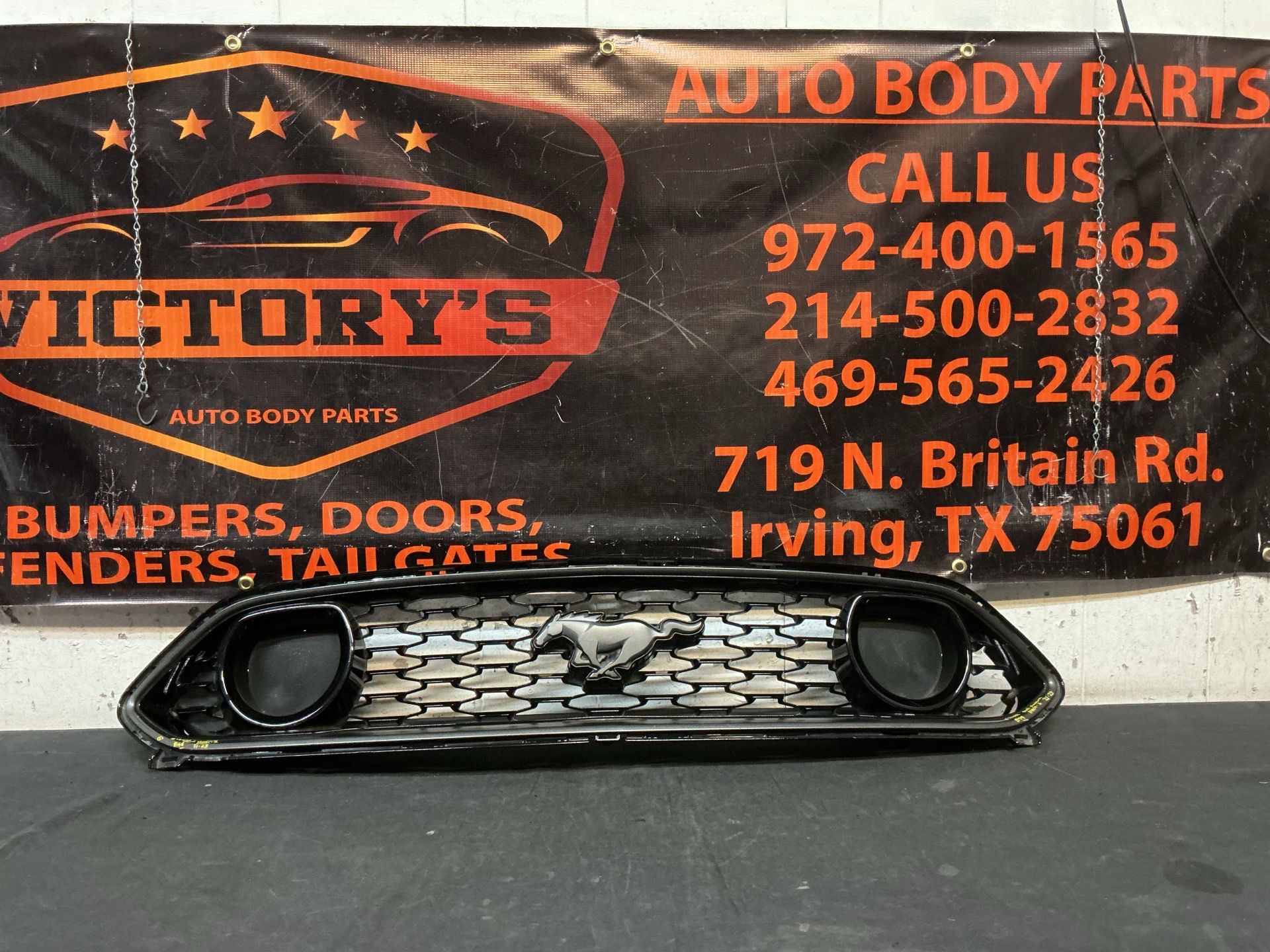 FORD MUSTANG MACH-1 GRILLE 2021-2023 OEM