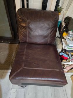 Leather sofas