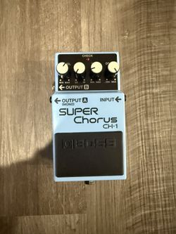 Boss super chorus