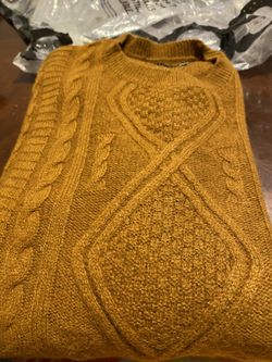 Cisco Brown Sweater Men M