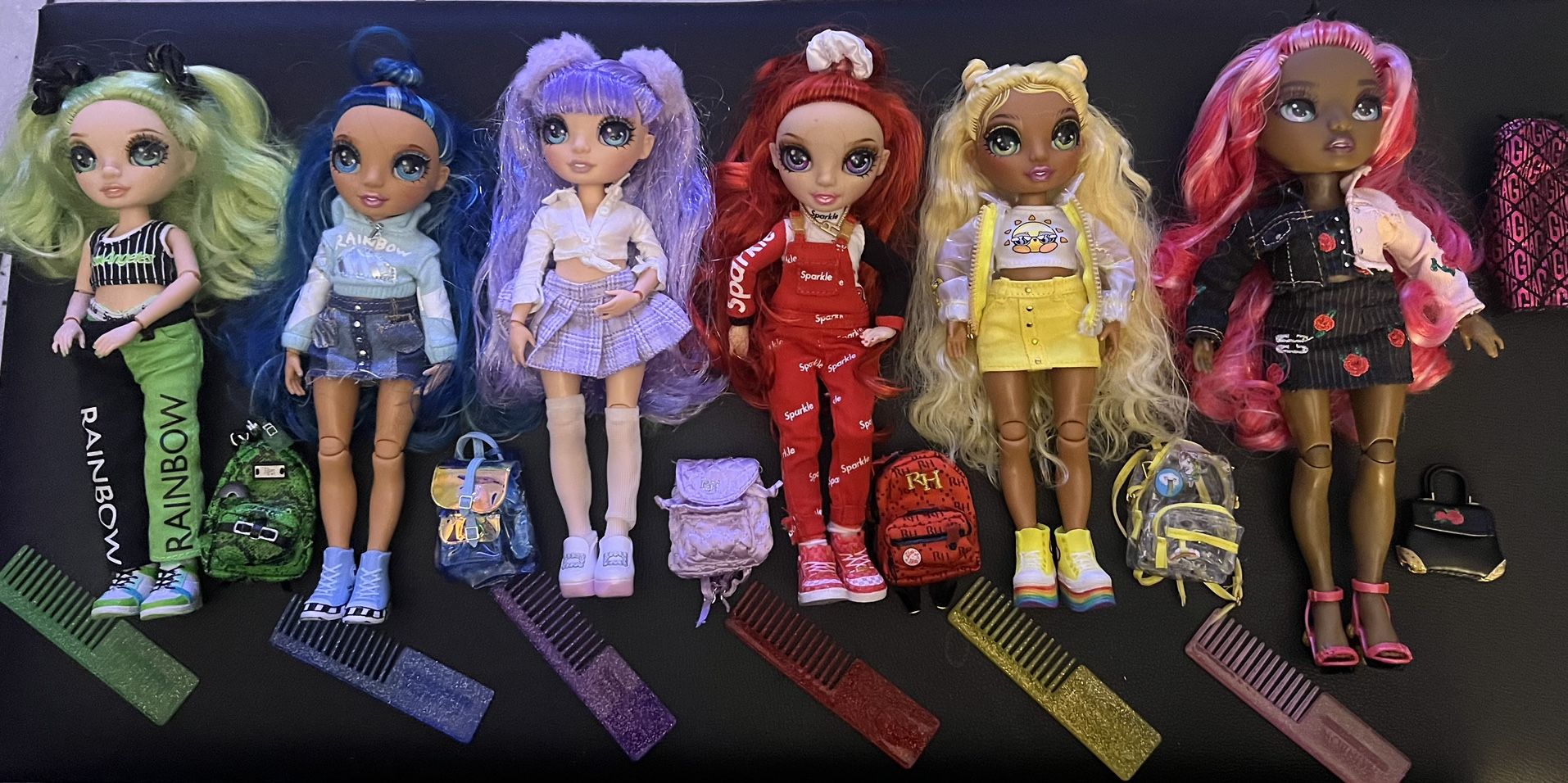 Rainbow High Dolls With Accessories
