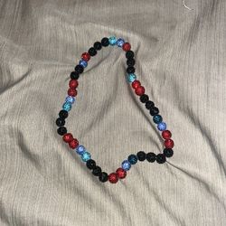 Baseball Rhinestone Necklace 