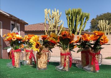 Western Boot - Center Pieces