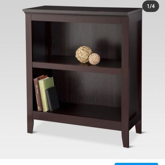 Carson 2 shelf bookcase on sale
