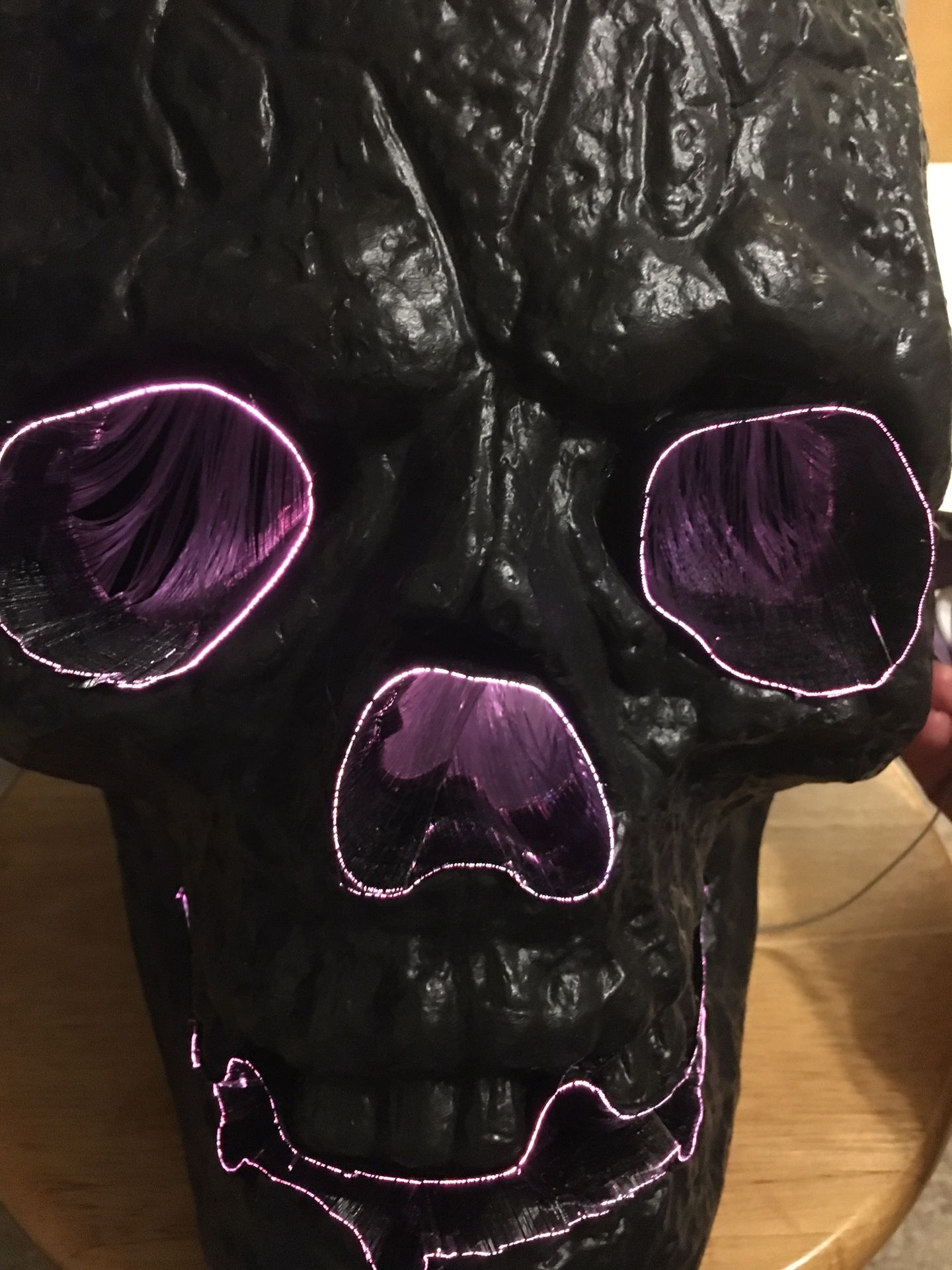 11.2in Color Changing Skull Brand New With Tags 