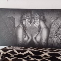 "Wives" XL Canvas 