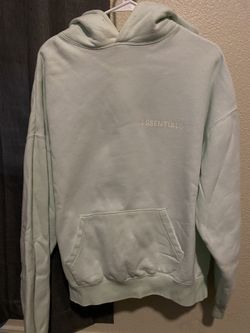 Mint Color Fear Of God Hoodie