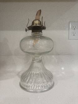 Vintage Eagle Kerosene Lamp