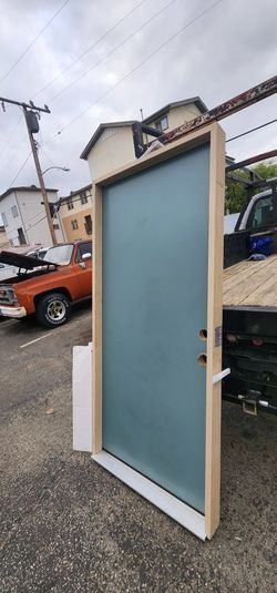 30 68 Steel Door Wood Frame