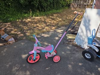 Tricycle with handle