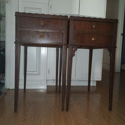 Auntique End Tables