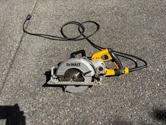 DeWalt worm drive saw $60