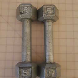 5 Pound Dumbbells 